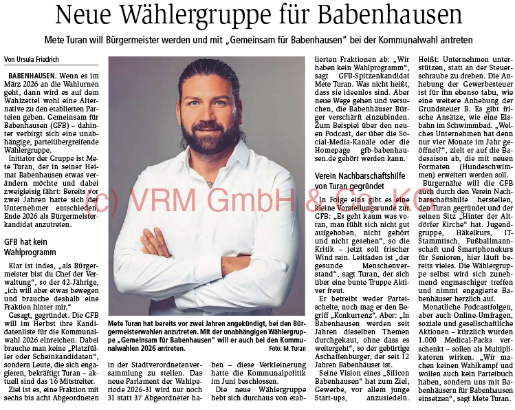 Mein Dank geht hier an die Darmstäter Echo für diese tolle Vorstellung. <a target='_blank' href='https://www.echo-online.de/lokales/kreis-darmstadt-dieburg/babenhausen/mete-turan-will-ins-stadtparlament-4871972'>Bericht lesen...</a>